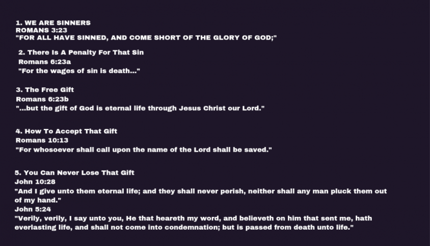 Prayer card